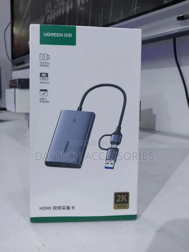 Ugreen Hdmi Video Capture Card With Hdmi Loop Out. - thumbnail 2