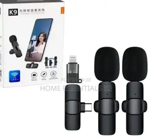 Wireless Lavalier Microphone for iPhone Type a and Android C