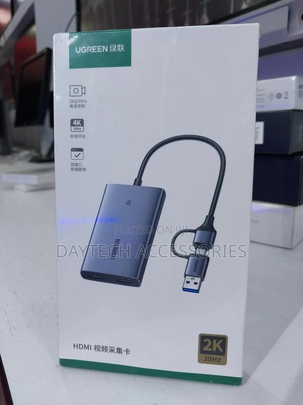 Ugreen at 30hz Hdmi Capturecard at 30hz Passthrough Video Capture Card