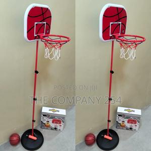 6 Feet Tall Moverble Basket Ball Ring With a Pole - thumbnail 2