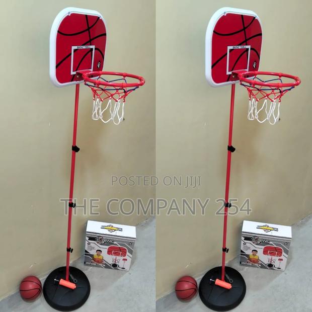 6 Feet Tall Moverble Basket Ball Ring With a Pole - main view