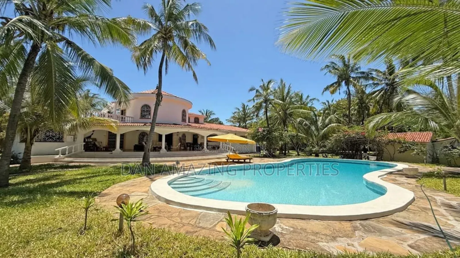 Furnished 3bdrm Villa in Watamu On 3.5 Acres for sale