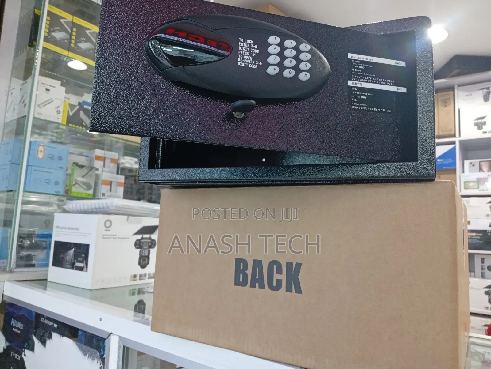 Super Safewell Simple Safe Box Locker - Fireproof Safebox