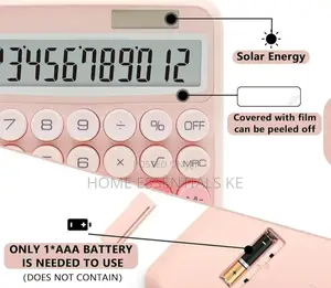 *12 Digit Solar Energy Calculator for Home, School, Office