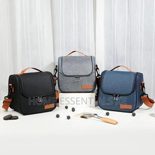 *Large Capacity Classic Chic Insulated Lunch Bag - thumbnail 2