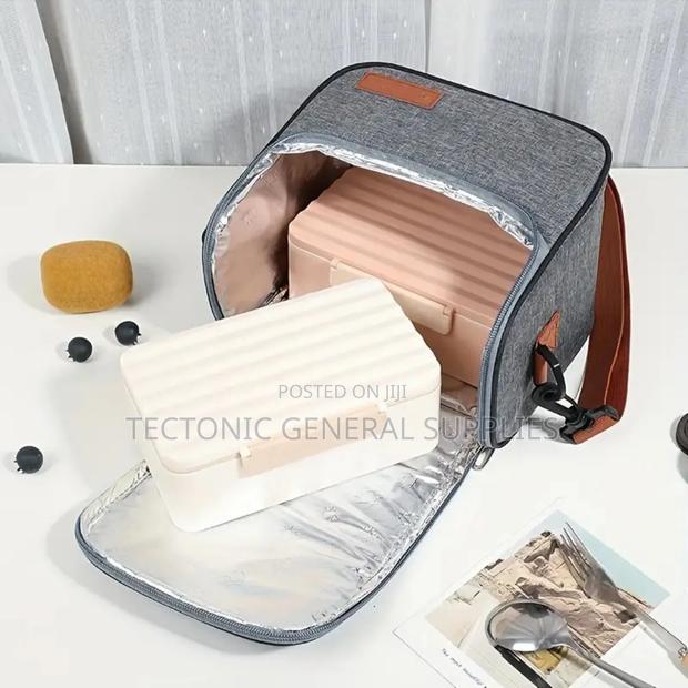 *Large Capacity Classic Chic Insulated Lunch Bag - thumbnail 6