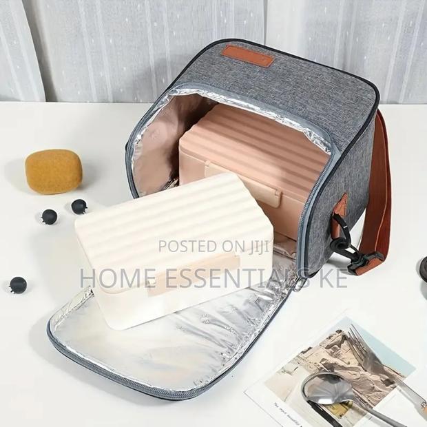*Large Capacity Classic Chic Insulated Lunch Bag - thumbnail 5