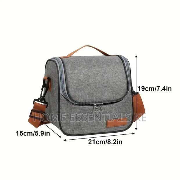 *Large Capacity Classic Chic Insulated Lunch Bag - thumbnail 6