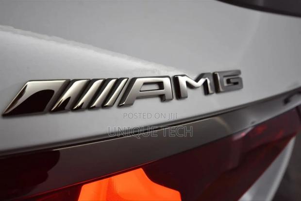 Mercedes Amg Silver Logo Emblem Badge