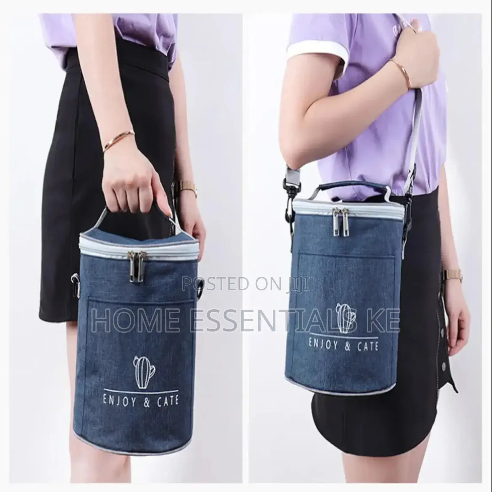 Insulated Round Lunch Bag 9l