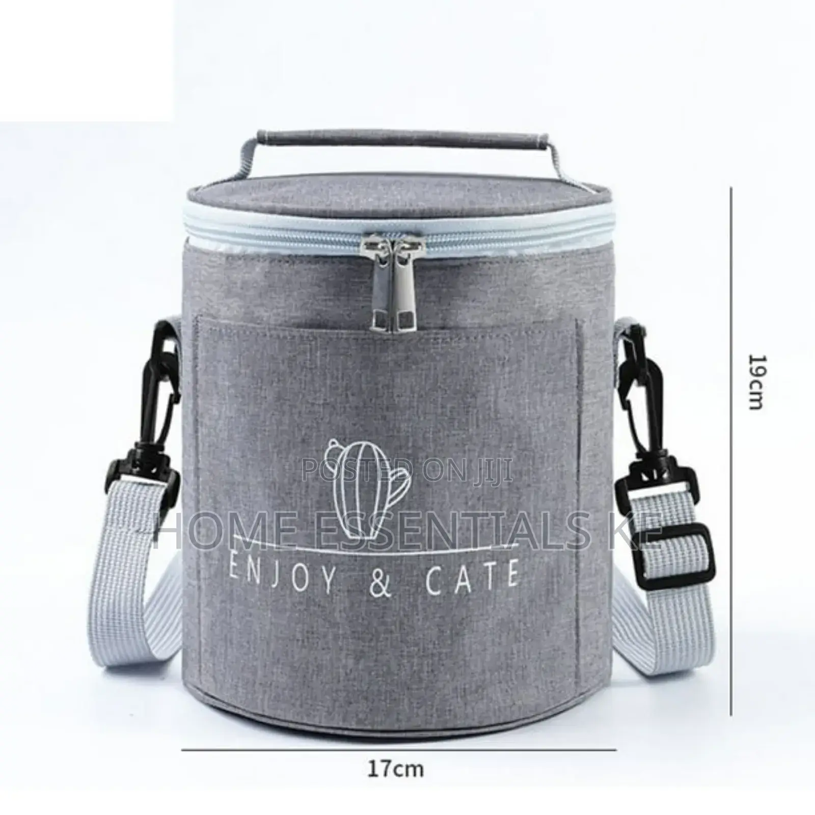 Insulated Round Lunch Bag 9l