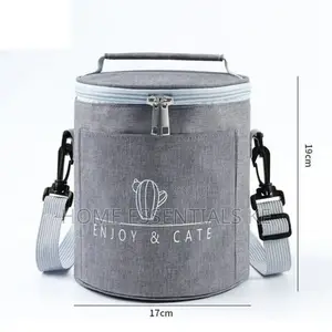 Insulated Round Lunch Bag 9l