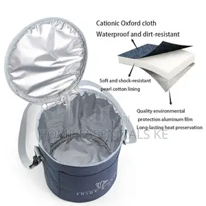 Insulated Round Lunch Bag 9l