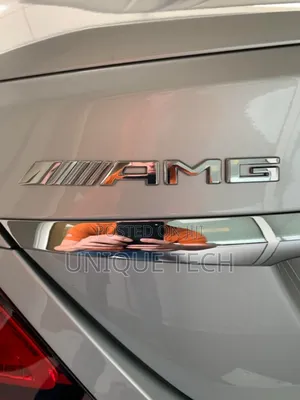 Amg Silver Emblem Logo for Mercedes Vehicles