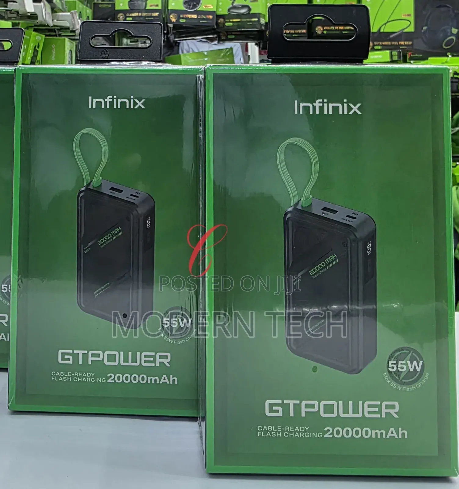 Infinix Gt Power 20000mah 55w Portable Laptop Charging Powerbank