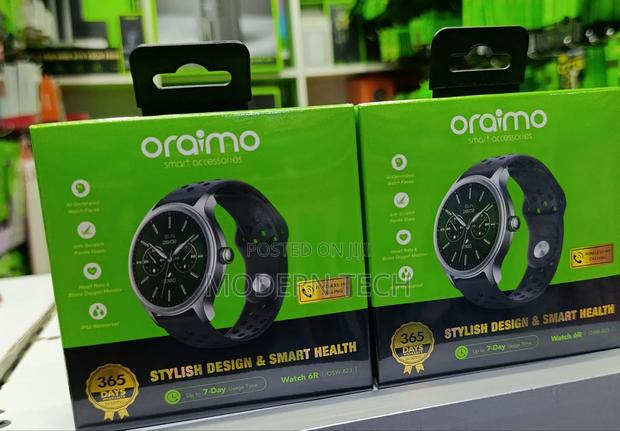 Oraimo Watch 6r – Smartwatch With Amoled Display Bluetooth Calling - main view