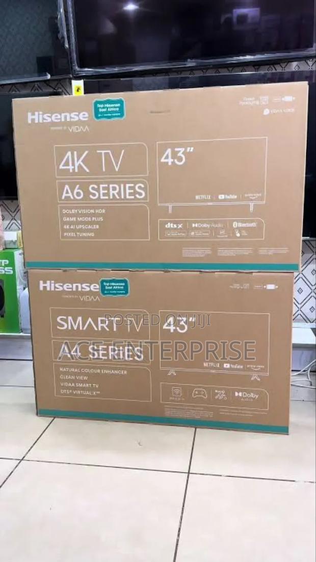 Hisense 43a6 Series Smart Android Tv - main view