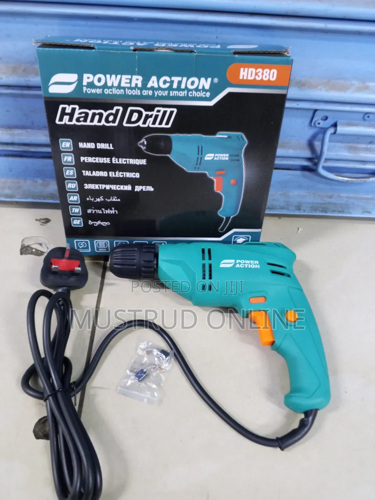 Power Action 10mm Drill 380watts
