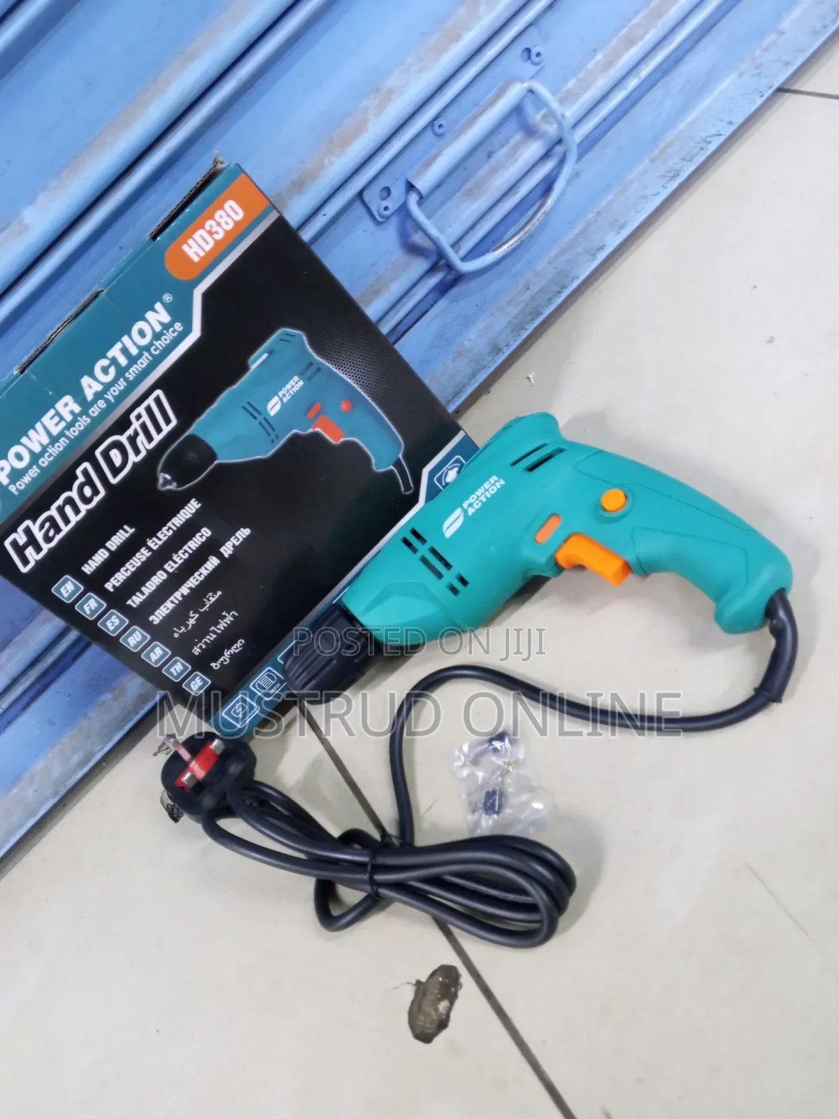 Power Action 10mm Drill 380watts