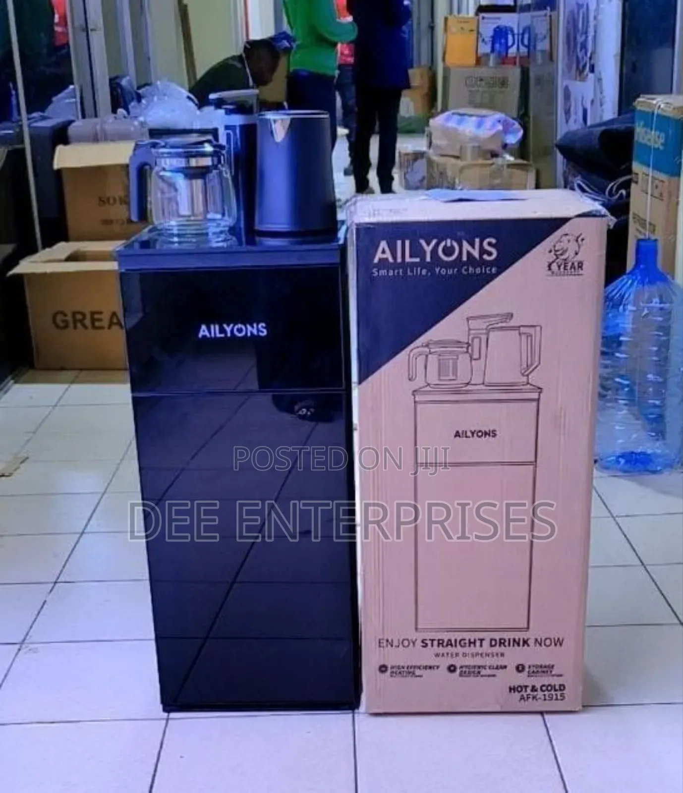 Ailyons Bottom Load Water Dispenser Hot and Cold