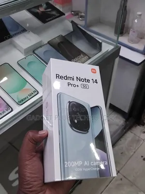 New Xiaomi Redmi Note 14 Pro+ 5G 256 GB Black