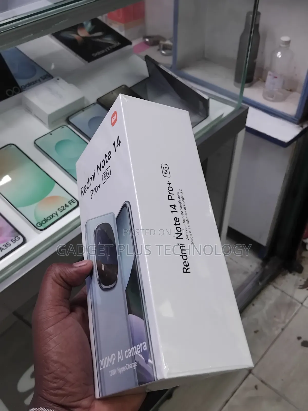 New Xiaomi Redmi Note 14 Pro+ 5G 256 GB Black