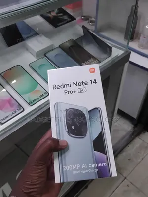 New Xiaomi Redmi Note 14 Pro+ 5G 256 GB Black