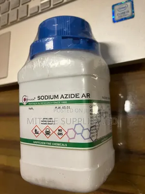 Sodium Azide Ar 100g For Laboratory Use