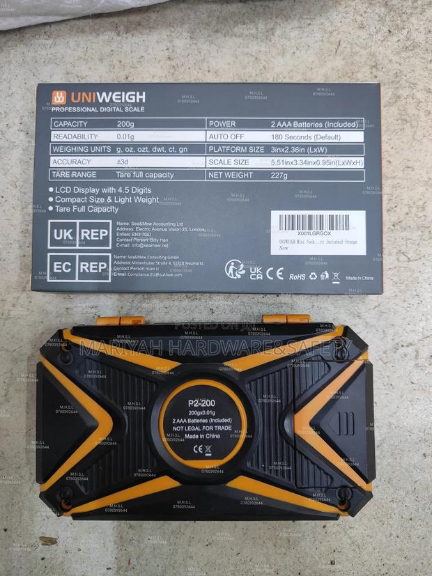 Jewelry Scale 200 Grams Pocket Size - thumbnail 2