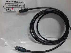 Digital Fiber Optic Audio Cable 1.5m Toslink Optical