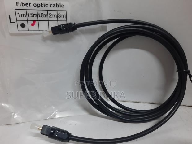 Digital Fiber Optic Audio Cable 1.5m Toslink Optical