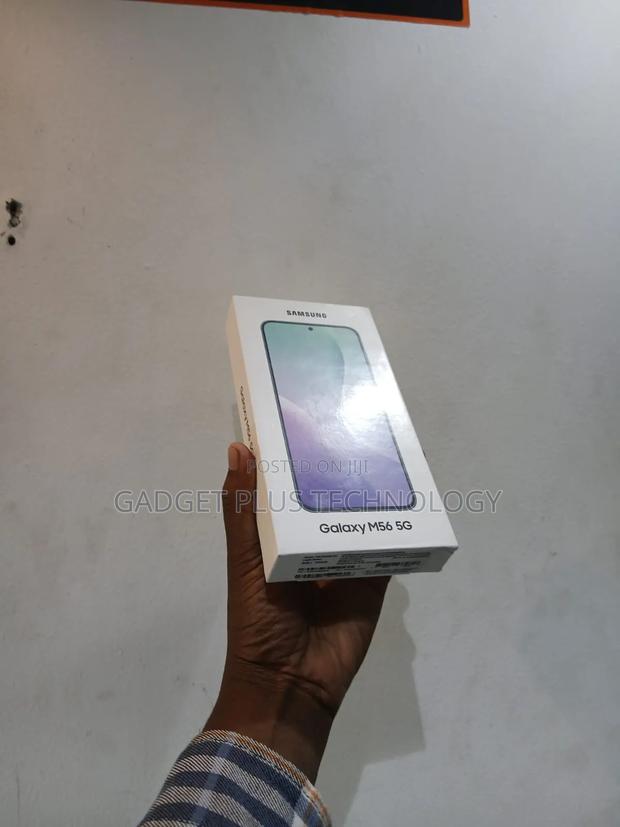 New Samsung Galaxy M56 256 GB Black - main view