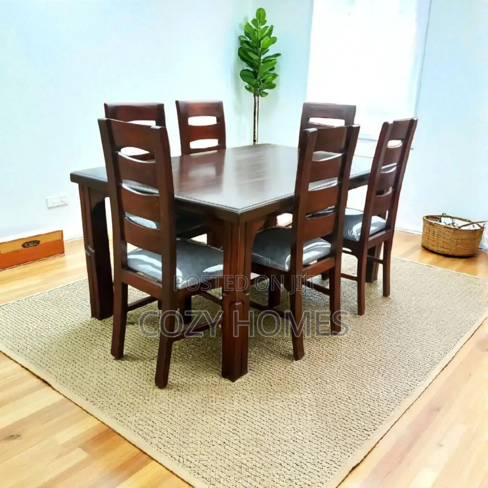 Dining Table a Classic 6 Seater Dining Table Ready Made.