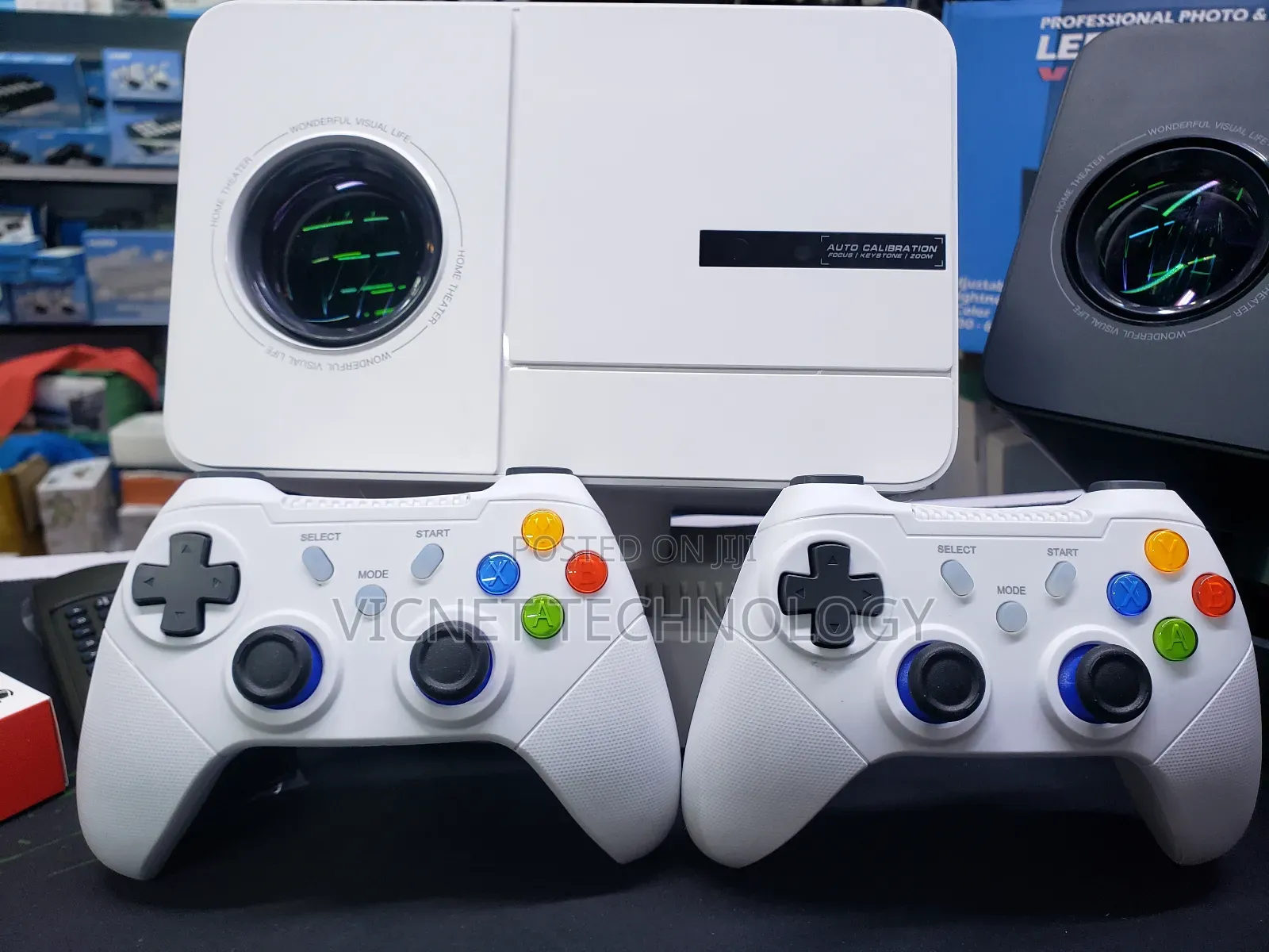 150 Inch Gaming Android Projector With Pre Loaded Games