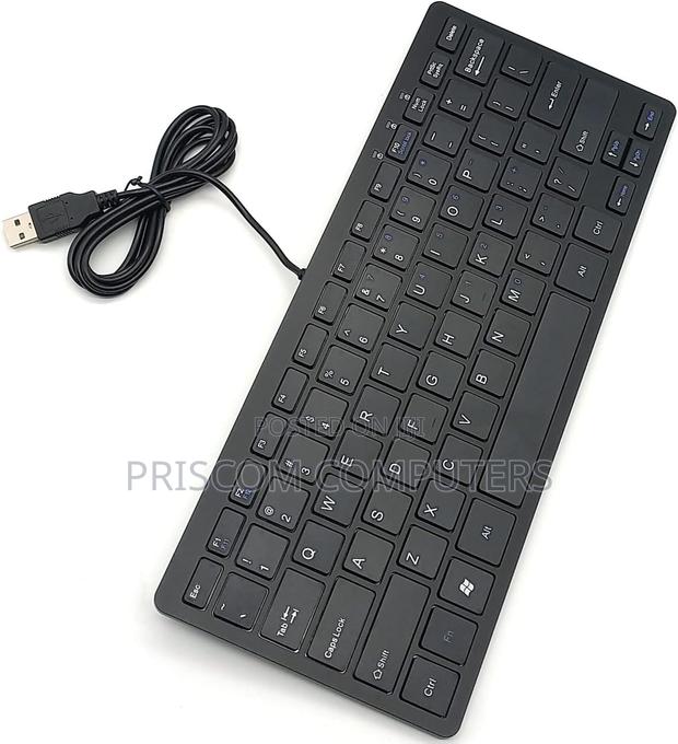 Mini Portable Wired Keyboard for Desktop, Computer, Notebook, Laptop