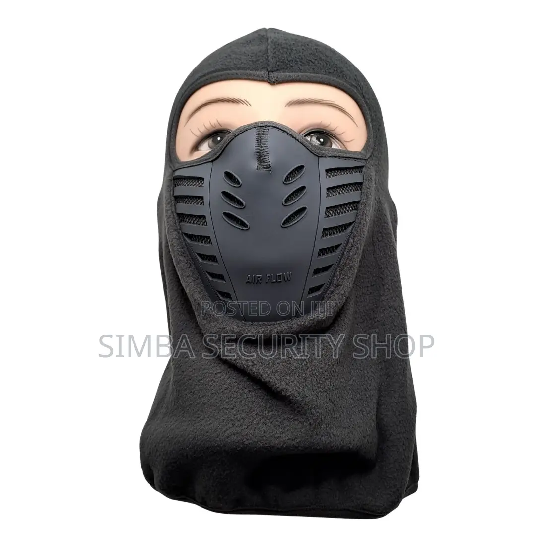 Airflow Full Face Balaclava With Air Purifier Ski Mask Motorbike Fm9