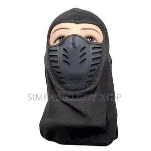 Airflow Full Face Balaclava With Air Purifier Ski Mask Motorbike Fm9