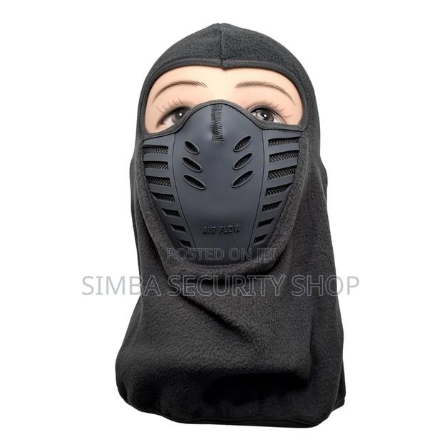 Airflow Full Face Balaclava With Air Purifier Ski Mask Motorbike Fm9