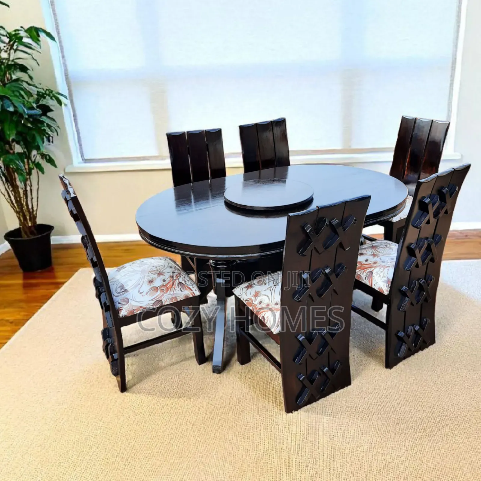 Dinint Table a Distinct Oval Wooden 6 Seater Dining Table