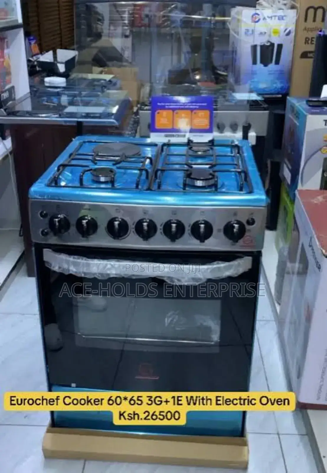 Euroken Cooker 60by55 Free Standing Cooker