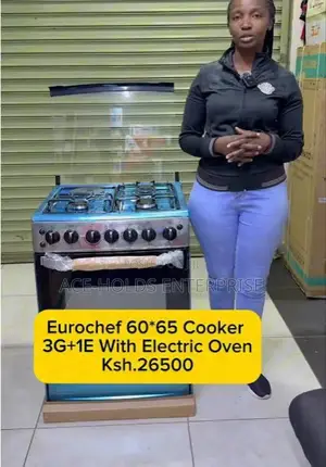 Euroken Cooker 60by55 Free Standing Cooker