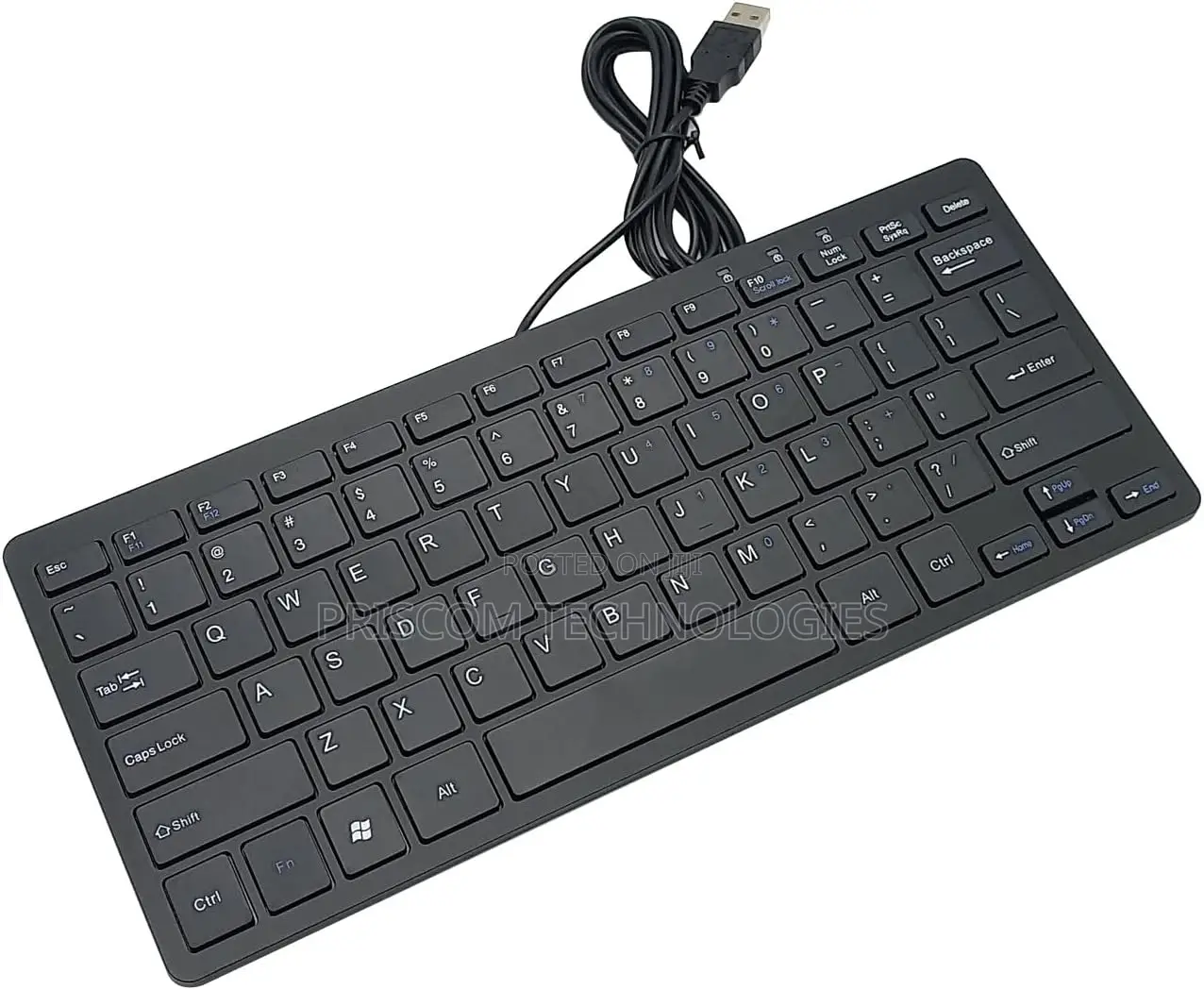 78 Keys Small Wired Usb Portable Keyboard for Desktop, Computer Laptop