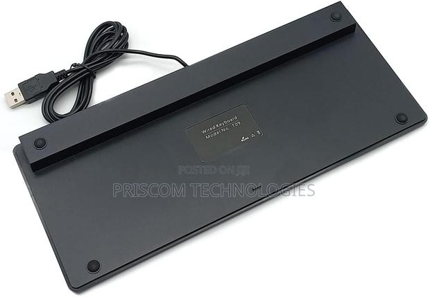 78 Keys Small Wired Usb Portable Keyboard for Desktop, Computer Laptop - thumbnail 3