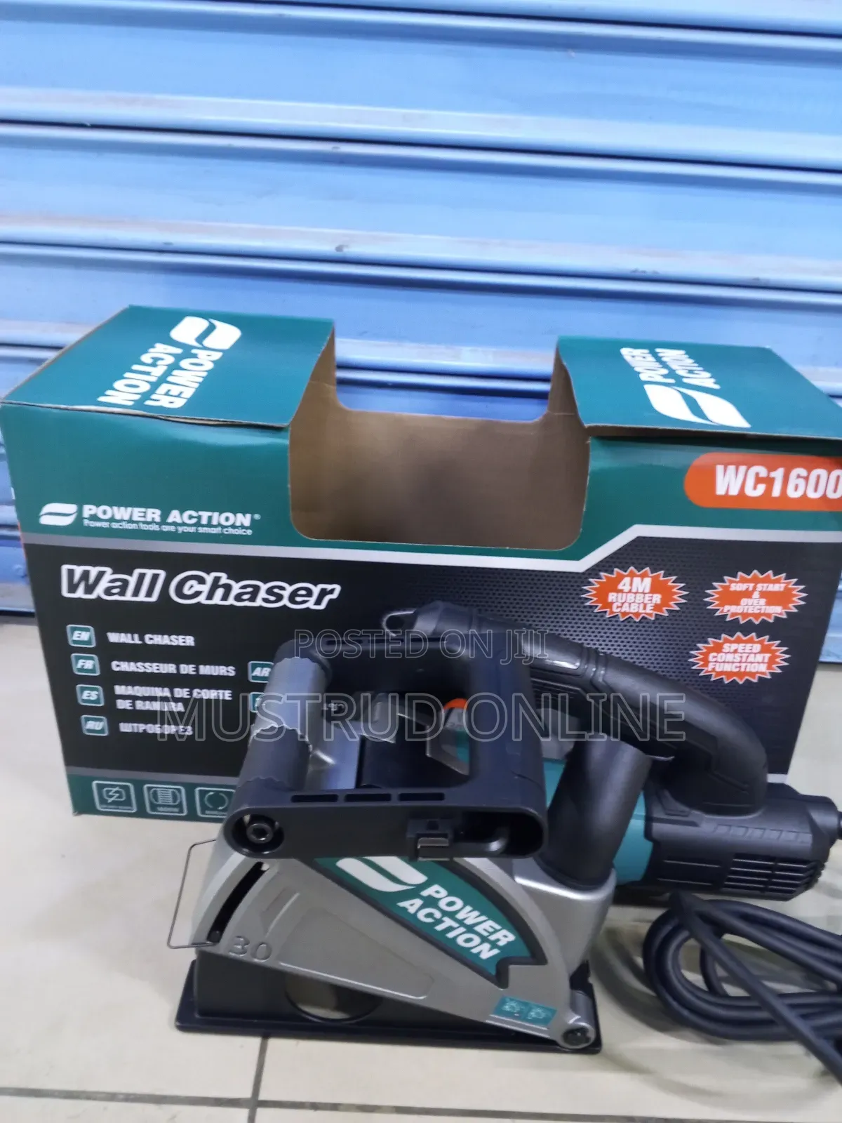 Power Action 1600w Portable Wall Chaser