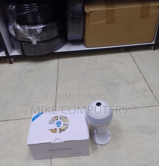 Quality^V380 Bulb Wifi Camera – Fixed 360