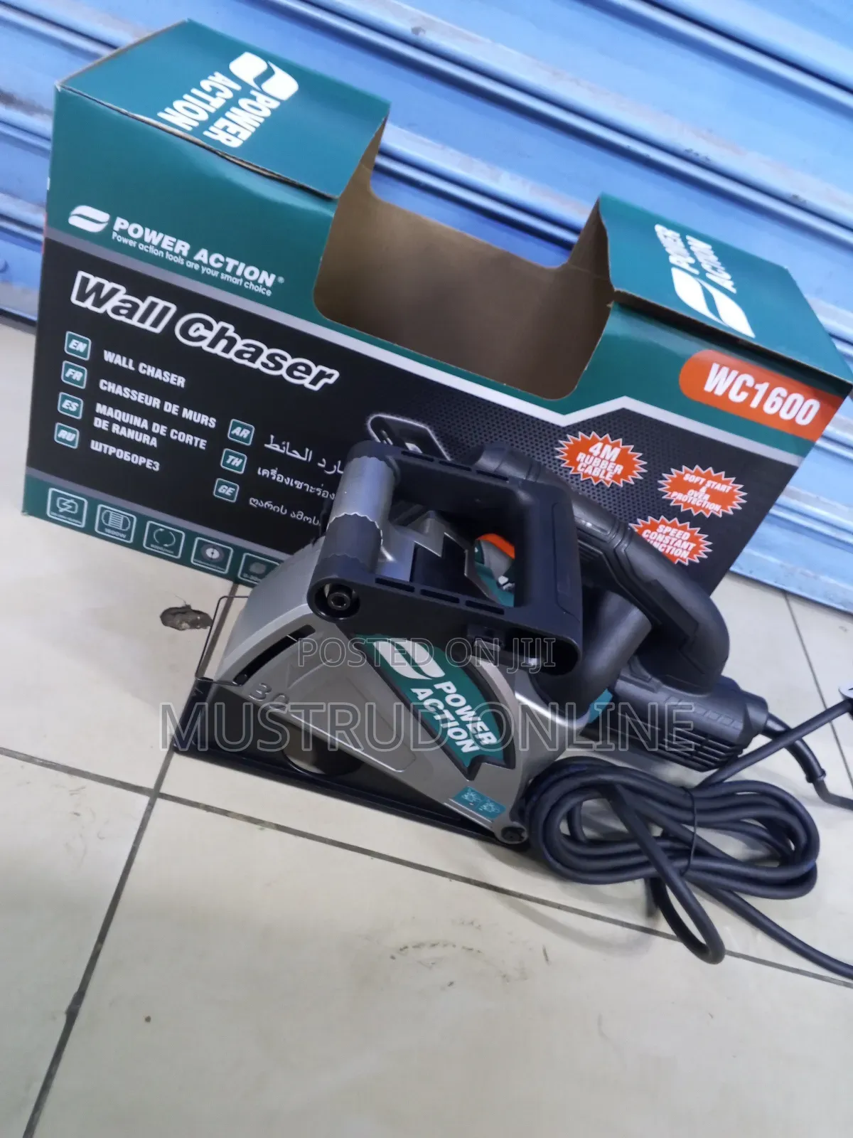 Power Action Wall Chaser Machine