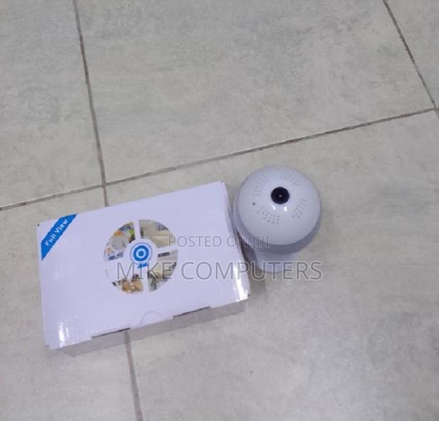 Quality Panoramic CCTV Bulb Nanny Camera - main view