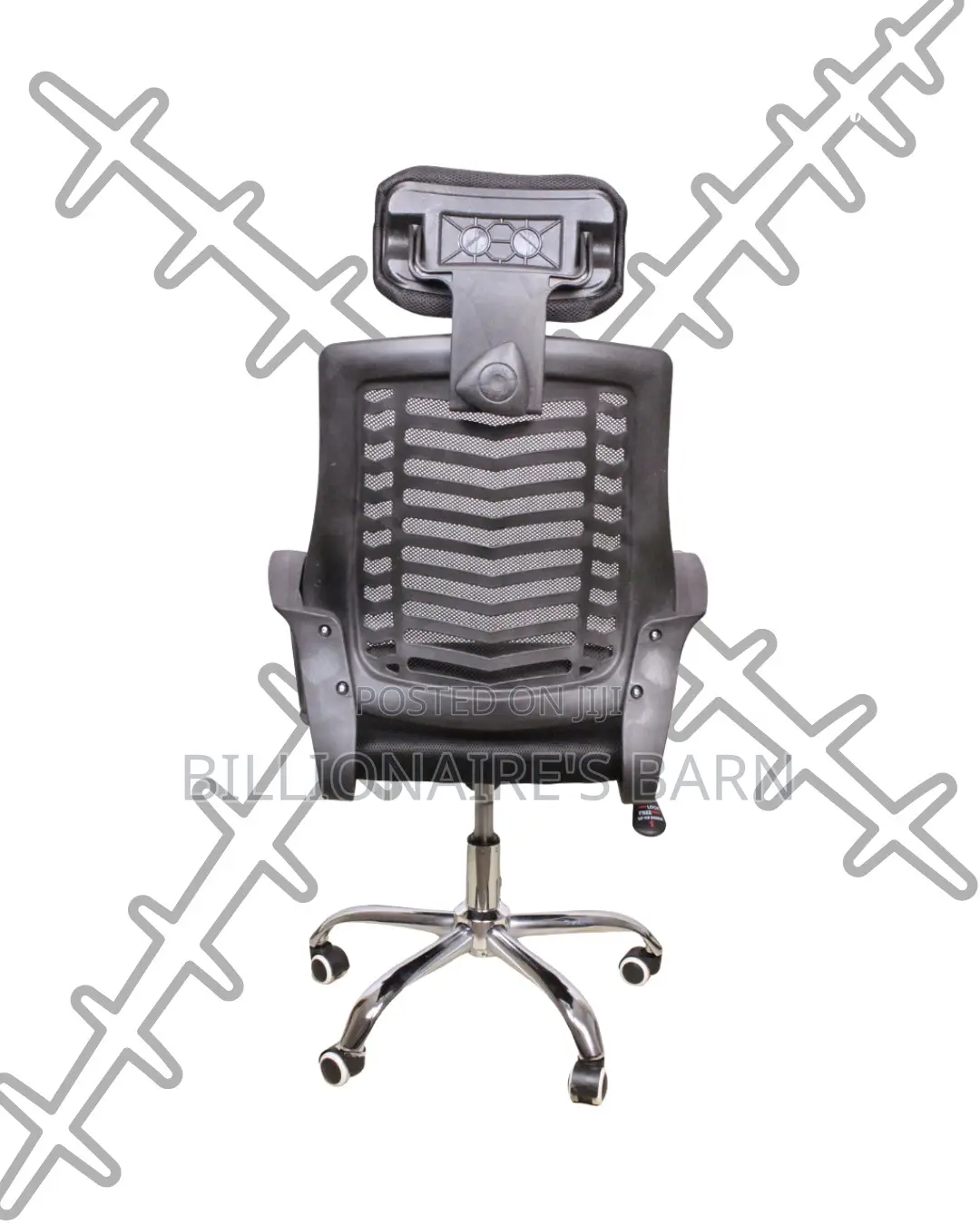 Stylish Secretarial Mesh Chair — All-Day Comfort