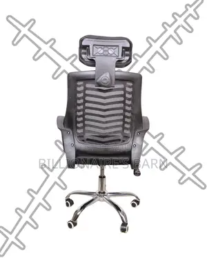 Stylish Secretarial Mesh Chair — All-Day Comfort