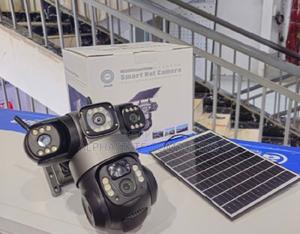 4g Triple Lens Solar CCTV Camera 360 Degrees Full Hd Camera Waterproof - thumbnail 2